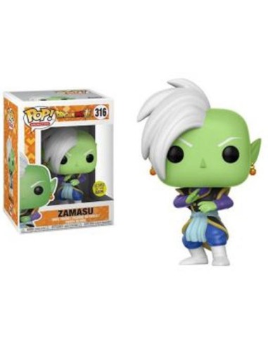 FUNKO POP DRAGON BALL SUPER ZAMASU GLOW IN THE DARK BRILLO EN LA OSCURIDAD EXCLUSIVO Nº316 -CAJA ORIGINAL-